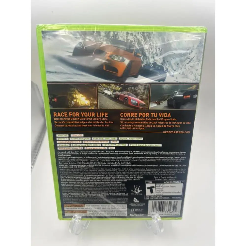 Need For Speed The Run Video Game Xbox 360. Brand New Sealed
